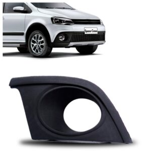 Moldura Milha Crossfox Spacecross 2011 A 13 Preto C/furo Le Preto Esquerdo