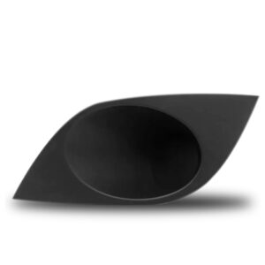 Moldura Milha Palio Attractive 2012 2013 2014 Cinza Sem Furo Lado Esquerdo