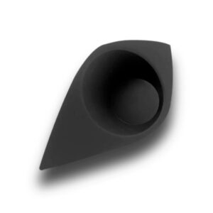 Moldura Milha Palio Attractive 2012 2013 2014 Cinza Sem Furo Lado Esquerdo