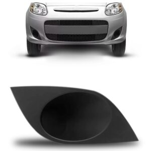 Moldura Milha Palio Attractive 2012 2013 2014 Cinza Sem Furo Lado Direito