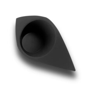 Moldura Milha Palio Attractive 2012 2013 2014 Cinza Sem Furo Lado Direito