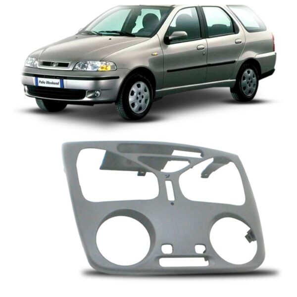 Moldura Painel Palio Siena Strada Weekend 01 02 A 04 Cinza