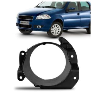 Suporte Moldura Milha Palio 2007 A 2012 Le Preto Direito