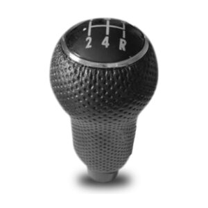 Bola Câmbio Audi A3/golf 2002 A 2011 Lente Preta E Cromado Preto