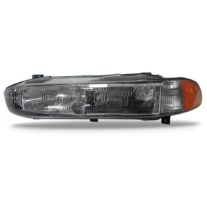 Farol Galant 1993 1994 1995 C/pisca Ambar Le Esquerdo/motorista