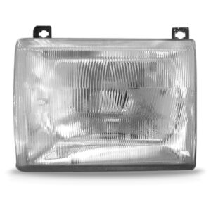 Farol F1000 93/96 Sem Suporte Lente Vidro Cromado 1ª Linha Direito/passageiro