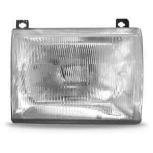 Farol F1000 93/96 Sem Suporte Lente Vidro Cromado 1ª Linha Esquerdo/motorista