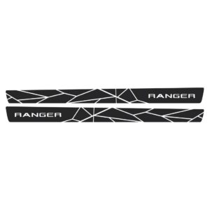 Kit Adesivos Laterais Ranger Universal 2013 A 2021 Preto