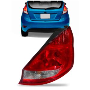 Lanterna Traseira New Fiesta Mexicano 11 A 17 Lente Colmeia Lado Direito