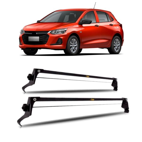 Rack Teto Onix Turbo Sedan Hatch 2020 2021 2022 Vhip Preto