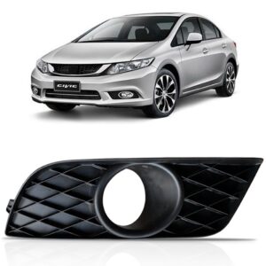 Moldura Milha New Civic 2012 2013 2014 2015 Lado Direito