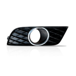 Moldura Milha New Civic 2012 2013 2014 2015 Aro Cinza Lado Direito