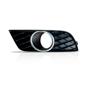 Moldura Milha New Civic 2012 2013 2014 2015 Aro Cinza Lado Esquerdo
