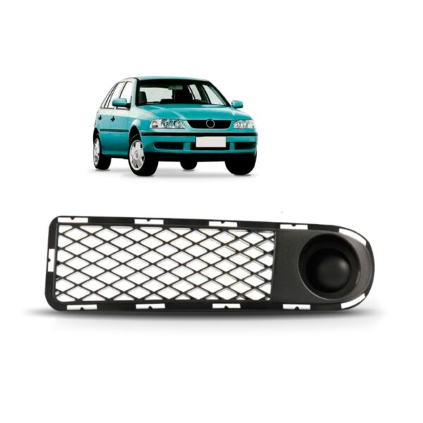 Grade Moldura Milha Gol G3 Fase 1 C/milha 99 A 2002 1a Linha Lado Esquerdo