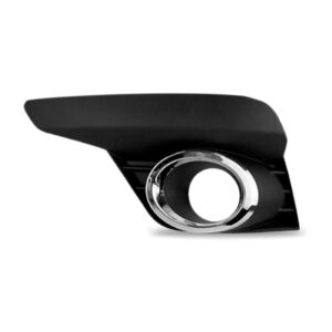 Moldura Milha Logan/sandero 2020 A 22 C/furo Aro Cromado Le Preto Esquerdo