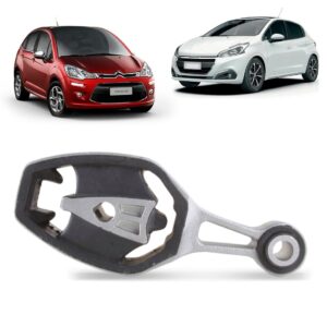 Coxim Traseiro Cambio Citroen C3 Peugeot 208 2016 Em Diante