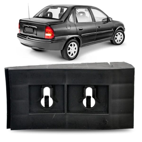 Suporte Guia Parachoque Traseiro Corsa Sedan 1994 A 2002 Lado Esquerdo