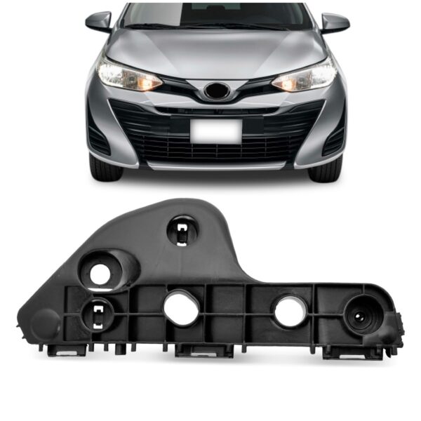 Suporte Guia Parachoque Dianteiro Yaris 2018 19 20 21 2022 Lado Direito