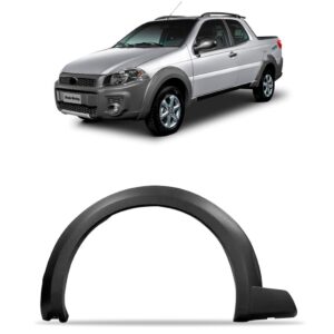 Alargador Paralama Dianteiro Strada Working 2015 A 2020 Lado Esquerdo