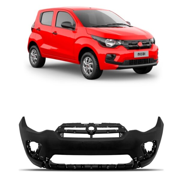Envolvente Dianteiro Mobi Easy 2017 A 2020 Novo Liso Preto