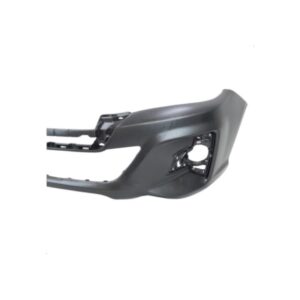 Parachoque Dianteiro Hilux 2018 Em Diante Preto Liso - Preto