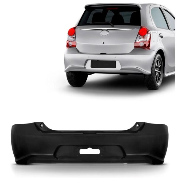 Envolvente Traseiro Etios Hatch 2017 A 2021 Liso 1a Linha