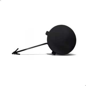 Tampa Reboque Parachoque Dianteiro Peugeot 307 2007 A 2012