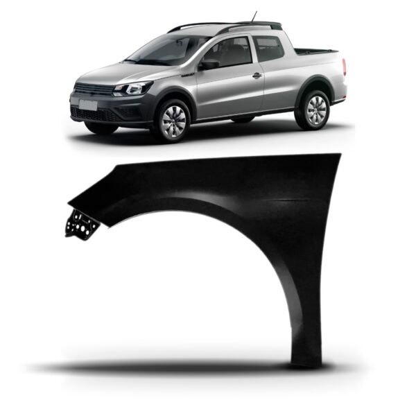 Paralama Gol G8 2018 2019 2020 21 2022 Voyage Saveiro Robust Esquerda Motorista