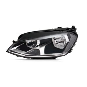 Farol Golf Confortline 14/16 Sem Led Mascara Negra 1ª Linha Esquerdo/motorista