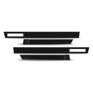 Borrachão Friso De Porta Lateral Para Jeep Renegade 15 A 24 Preto