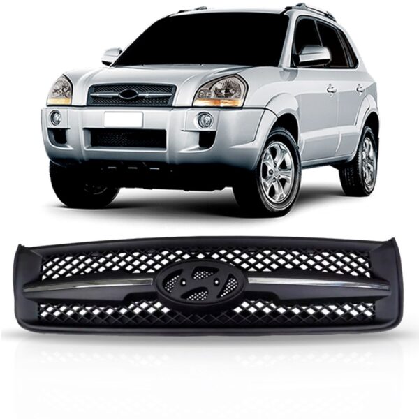 Tela Frontal Para Hyundai Tucson 2005 A 2012 Fosco