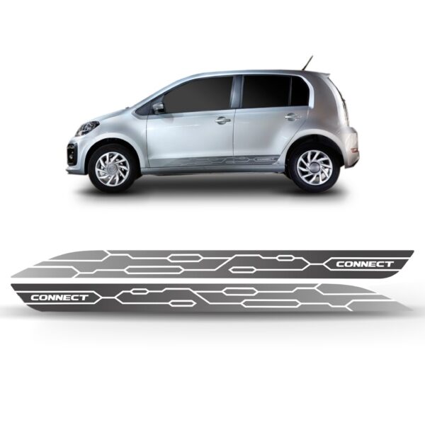 Kit Adesivos Laterais Para Up Connect 2018 A 2020 Grafite