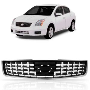 Grade Central Para Sentra 2007 2008 2009 Cromada