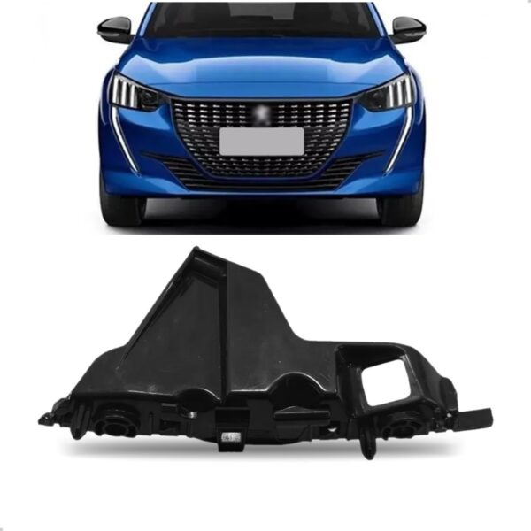 Guia Do Parachoque Dianteiro Para Peugeot 208 Ano 21 A 2023 Lado Direito