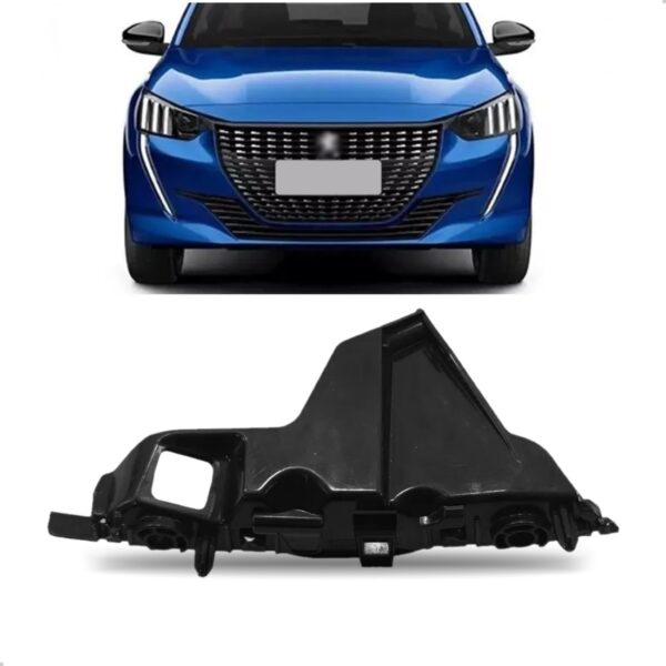 Guia Do Parachoque Dianteiro Para Peugeot 208 Ano 21 A 2023 Lado Esquerdo