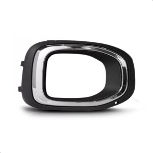 Moldura Milha T-cross 19 20 21 22 23 Com Furo E Aro Cromado Lado Direito