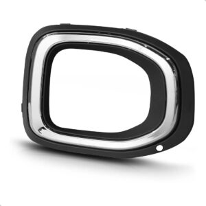 Moldura Milha T-cross 19 20 21 22 23 Com Furo E Aro Cromado Lado Direito