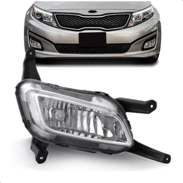 Farol Milha Auxiliar Para Kia Optima 2014 2015 2016 1ª Linha - - Direito Passageiro
