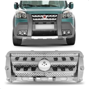 Grade Radiador Doblo Adventure 2010/2017 Cromada S/emblema
