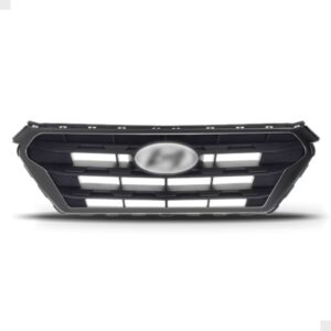 Tela Frontal Creta 17/20 Black Piano Com Moldura Black Piano