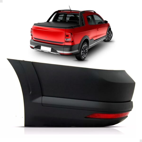 Ponteira Parachoque Saveiro Cross G7 G8 2018 2019 2020 2022 Lado Direito