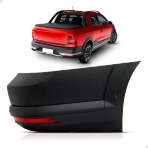 Ponteira Parachoque Saveiro Cross G7 G8 2018 2019 2020 2022 Lado Esquerdo