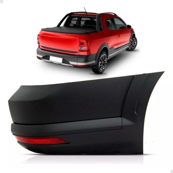 Ponteira Parachoque Saveiro Cross G7 G8 2018 2019 2020 2022 Lado Esquerdo