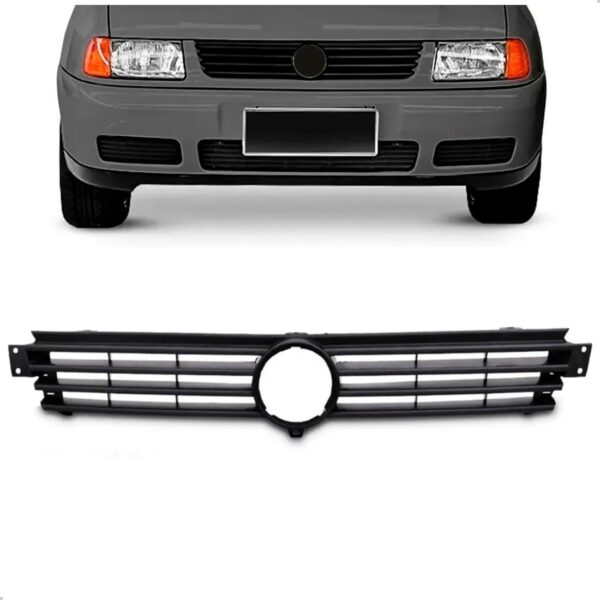 Grade Polo 1996 A 1997 Preta Sem Bigode 1a Linha Preto