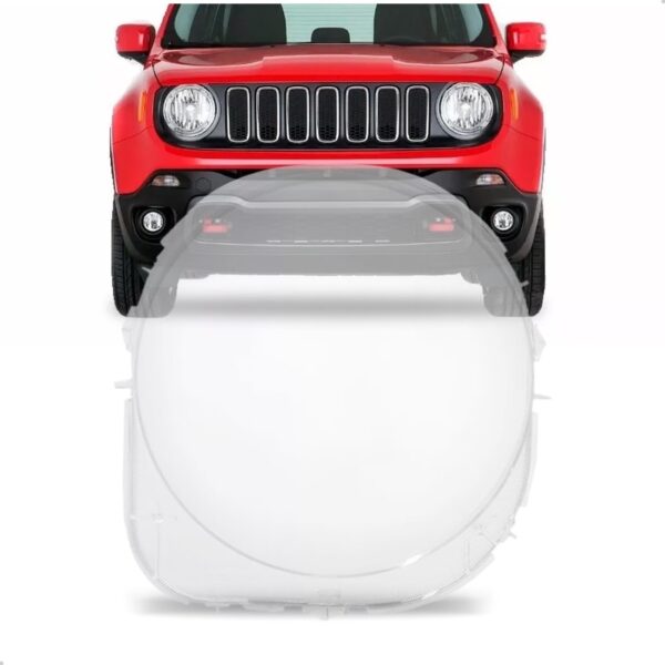 Lente Farol Para Jeep Renegade 2015 2016 2017 2018