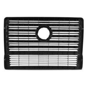 Grade Tela Radiador Frontal Kombi Preta Radiador Agua 06 09 Preto