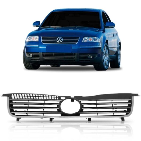 Tela Frontal Passat 2001 2002 2003 2004 2005 Friso Cromado