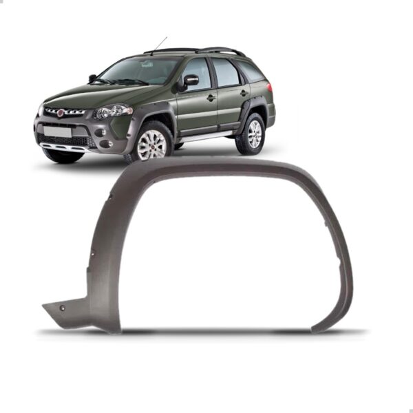 Alargador Vão Roda Paralama Diant Palio Week Adventure 13/16 Direito/passageiro