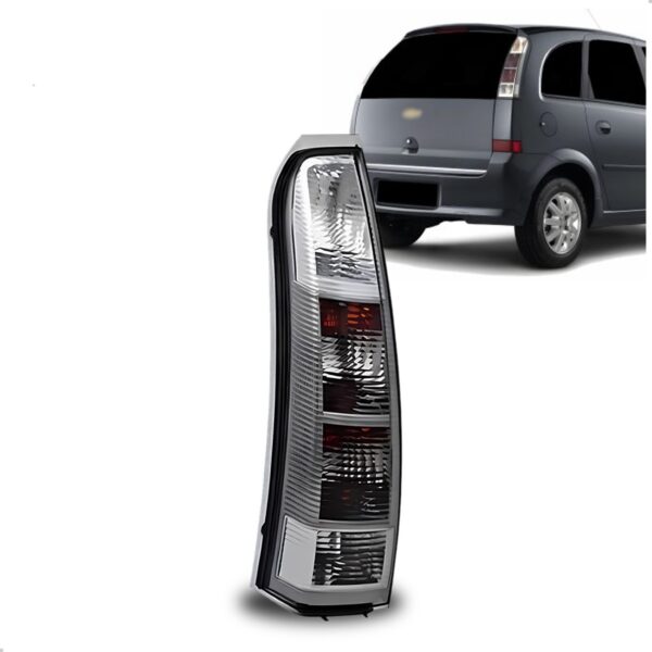 Lanterna Traseira Meriva Sport Fume 2004 A 2012 Transparente Lado Esquerdo