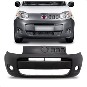 Parachoque Dianteiro Fiorino 2014 A 2018 Preto Texturizado Preto